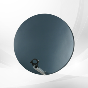 TRIAX DAP 611 60cm Fibre Glass Satellite Dish – Single Box, RAL7016 Grey, Pole Mount, Fibre Glass Reflector