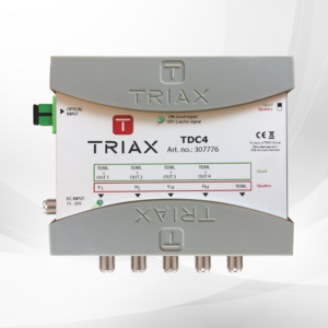 TRIAX TDC4 dSCR/Quad/Quattro Optical Converter