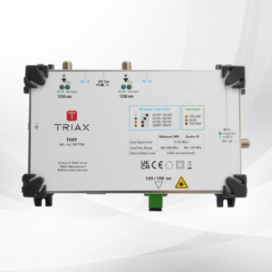 TRIAX TOST Optical Satellite Transmitter with AGC